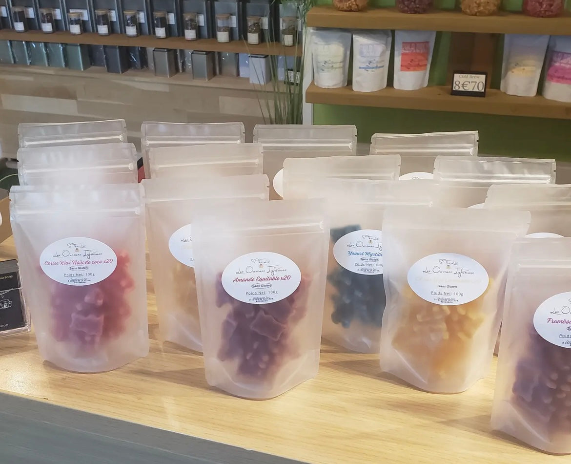 Bonbons orange pamplemousse x10đ