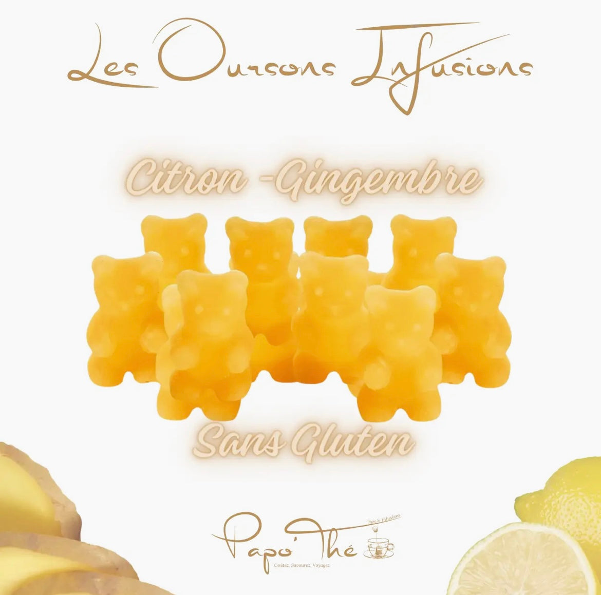Bonbons citron gingembre X10
