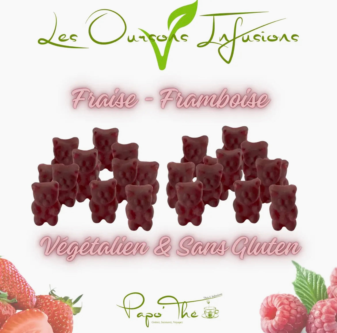 Bonbons fraise-framboise 🍓