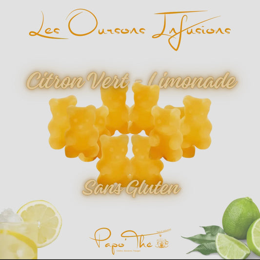 Bonbons citron vert- limonade x10🍋‍🟩