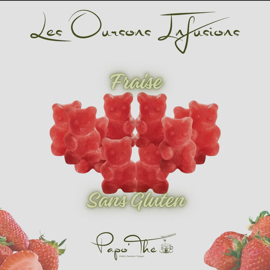 Bonbons fraise x10 🍓
