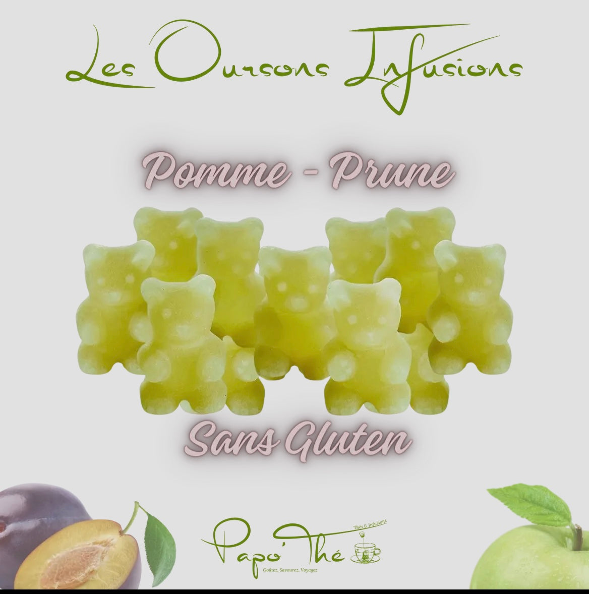 Bonbons pomme-prune x10🍏